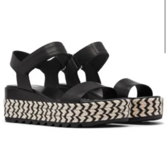 Sorel Women's Cameron™ Flatform Wedge Sandal Size 8 - Picture 2 of 7